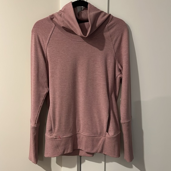 Lululemon High Lines Pullover Sweater in Mauve - Picture 2 of 3